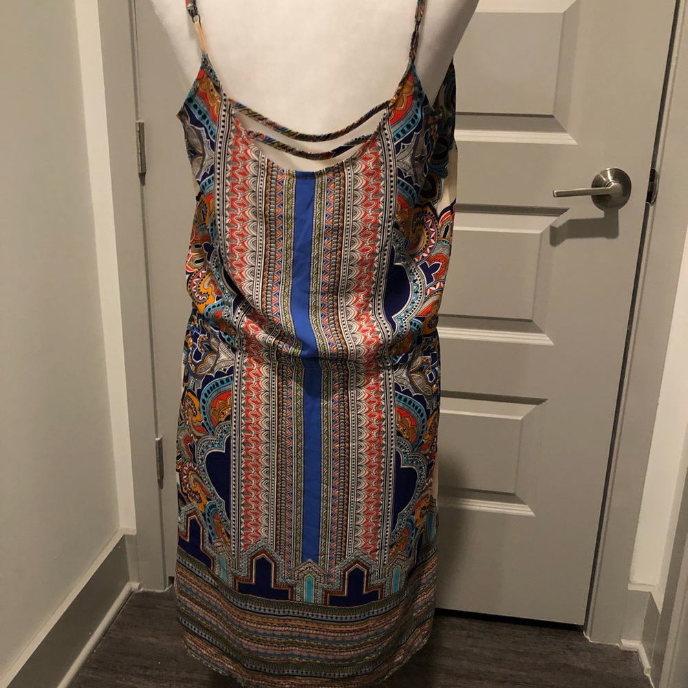 Multi Color/Pattern Spaghetti Strap Sundress - image 2